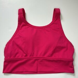 Aerie Chill Play Move Sports Bra M medium pink